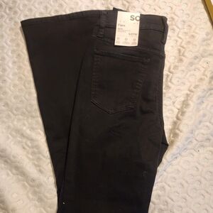 SO Black High Rise Flare Pants